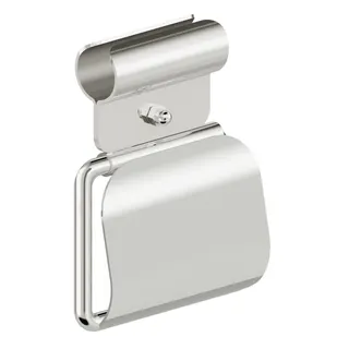 LEH WC-PRH Klemmbefestigung Funktion m. Blattstop re. 35x135x165 Edelst. matt