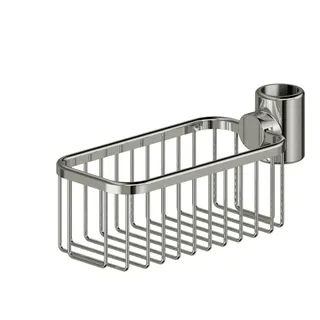 LEH Duschkorb Klemmbefestigung Funktion 244x102x110 Edelstahl glatt poliert