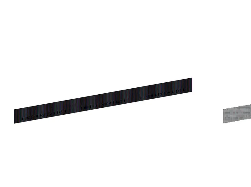 sanibel-Sicherheitsband S4-DR 1200x70mm zu Duschrinne S4-DR mit Wandanschluss