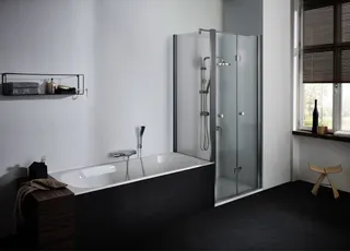 sanibel 1001-Trennwand A18 W Sonder- anfertigung silber/ESG – Bild 2