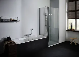 sanibel 1001-Trennwand A18 W Sonder- anfertigung silber/ESG – Bild 5