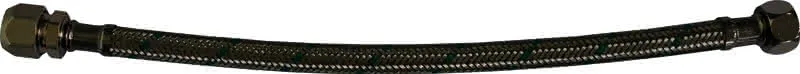 sanibel-Flex.-Schlauch Edelstahlumf. DN8 TW 3/8" Quetschv. x 3/8"IG 300 mm lang