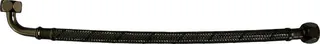 sanibel-Flex.-Schlauch Edelstahlumf. DN8 TW 3/8"IG x 3/8"IG gebogen 300 mm lang