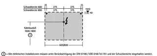 sanibel-Spiegelschrank 1.0 GO A18 LED 800x600x160mm Melamin Weiss glänzend – Bild 2