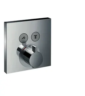 sanibel 5001-Aufputzteile Thermostat A18 2 Verbraucher Select Nr 14738 verchromt