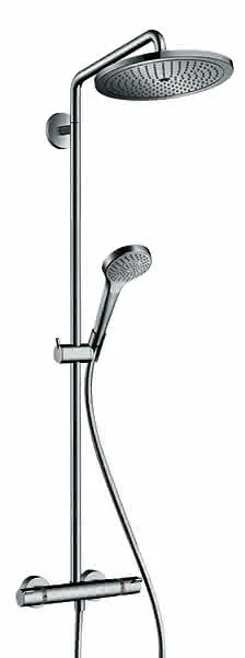 sanibel 5001-Showerpipe-Thermostatset A18 1213mm Kopfbr 280mm Handbr verchr