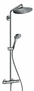 sanibel 5001-Showerpipe-Thermostatset A18 1213mm Kopfbr 280mm Handbr verchr