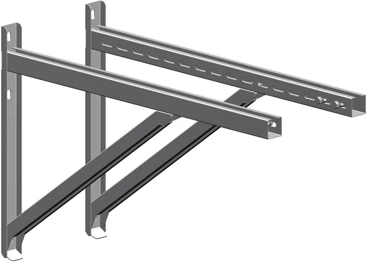 comfort-Querträger 750mm (2 Stück) Edelstahl weiß Nr. 714747CBS