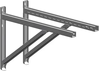 comfort-Querträger 750mm (2 Stück) Edelstahl weiß Nr. 714747CBS