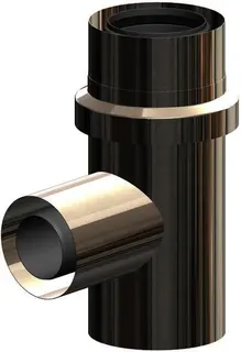 comfort-T-Stück für Mehrfachbelegung DN110/160 Edelstahl blank Nr. 703704CBS