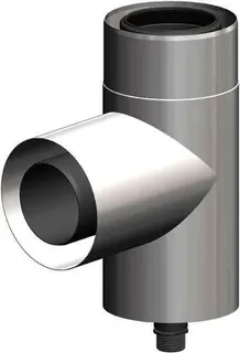 comfort-Stützbogen 87Grad DN80/125 Edelstahl weiß Nr. 711734CBS – Bild 1