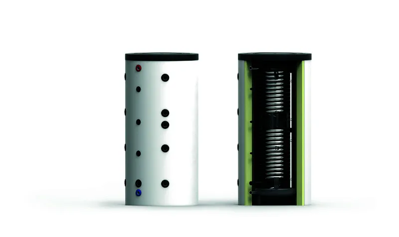 comfort-WP-Hygienespeicher WHS 1000 o. WT, Isolierung und Folienmantel silber