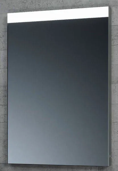 sanibel Leuchtspiegel LED-1S A18 mit satiniertem Lichtstreifen 500x700mm