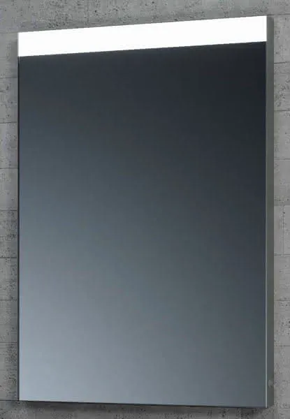 sanibel Leuchtspiegel LED-1S A18 mit satiniertem Lichtstreifen 600x800mm