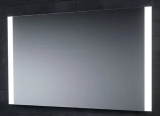 sanibel Leuchtspiegel LED-2S A18 mit satinierten Lichtstreifen L/R 900x700mm