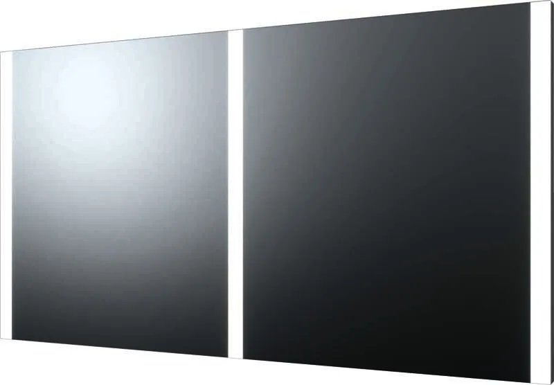 sanibel Leuchtspiegel LED-3S A18 mit satiniert Lichtstreifen L/M/R 1400x700mm