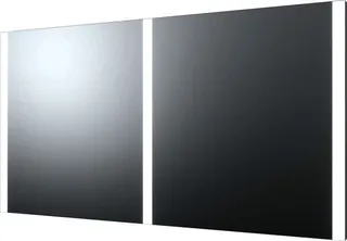 sanibel Leuchtspiegel LED-3S A18 mit satiniert Lichtstreifen L/M/R 1600x700mm