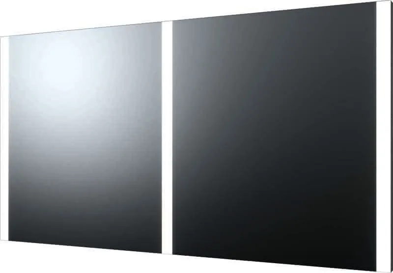 sanibel Leuchtspiegel LED-3S A18 mit satiniert Lichtstreifen L/M/R 1800x700mm