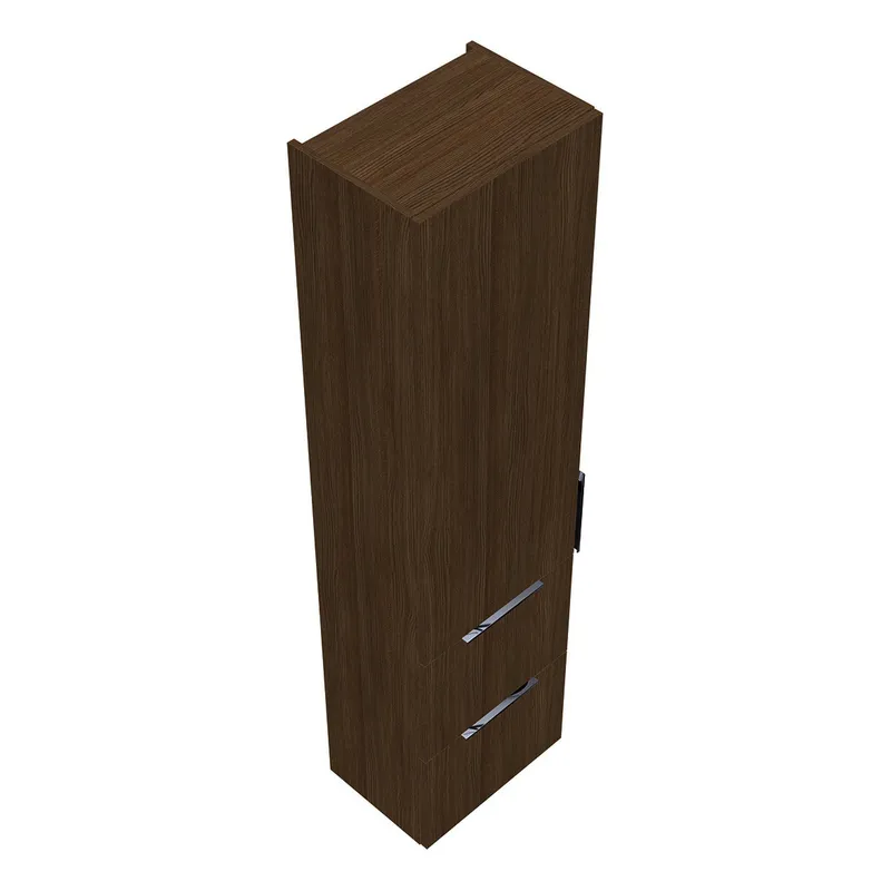 sanibel-Hochschrank 2.0 FLEX HSBC045L links 450x1760mm Eiche Cashmere