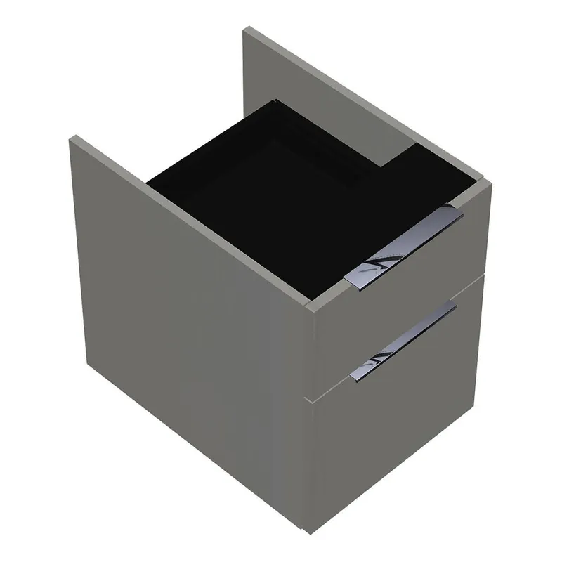 sanibel-Unterschrank 2.0 FLEX WVIG040 zu Konsole 400x520x540mm Weiß Glänzend