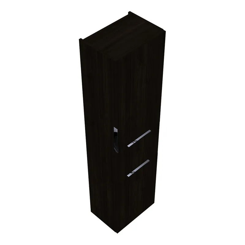 sanibel-Hochschrank 2.0 FLEX HSKV045R rechts 450x1760mm Marone Trüffel