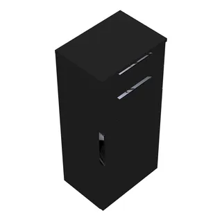 sanibel-Mittelschrank 2.0 FLEX UHIG045R rechts 450x980mm Grau Glänzend