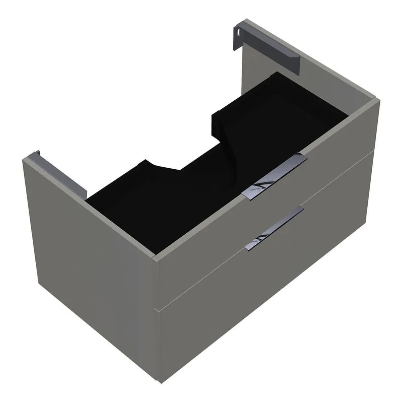 sanibel-Waschtisch-Unterschrank 2.0 FLEX WVIE090 zu Konsole 900x520x540mm Weiß Glänzend