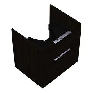 sanibel-Waschtisch-Unterbau 2.0 FLEX WVYB056 560mm breit Schubl/Auszug Marone Trüffel