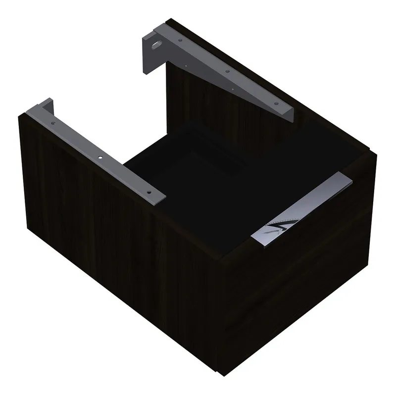 sanibel-Unterschrank 2.0 FLEX WVXX040 zu Konsole 400x300x540mm Marone Trüffel