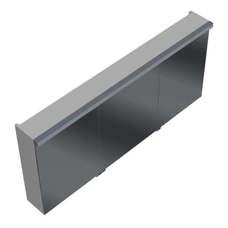 sanibel-Spiegelschrank 2.0 FLEX SPFP140L LED 1400x640mmx180mm Weiß Matt