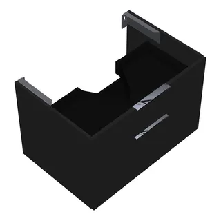 sanibel-Waschtisch-Unterschrank 2.0 FLEX WVIE080 zu Konsole 800x520x540mm Grau Glänzend