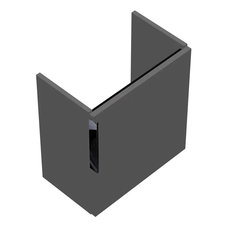 sanibel-Waschtisch-Unterbau 2.0 FLEX WVKU045R 450mm breit Tür rechts Leinengrau Hochgl