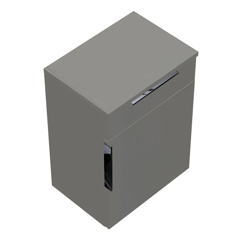 sanibel-Unterschrank 2.0 FLEX USJW045R rechts 450x620mm Weiß Glänzend