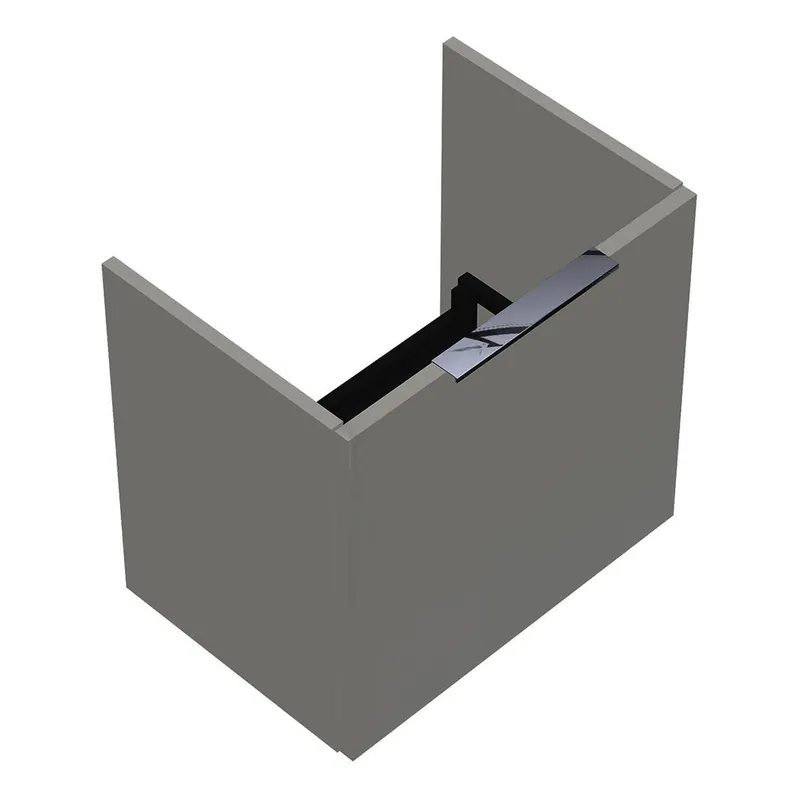 sanibel-Waschtisch-Unterbau 2.0 FLEX WVPX050 510mm breit 1 Auszug Weiß Glänzend