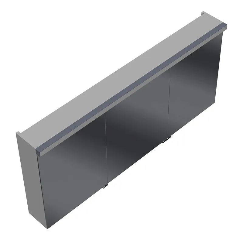 sanibel-Spiegelschrank 2.0 FLEX SPGJ140R LED-Waschtisch 1400x640mmx180mm Weiß Matt