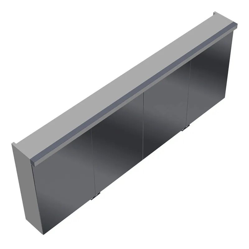 sanibel-Spiegelschrank 2.0 FLEX SPFP160 LED 1600x640mmx180mm Weiß Matt