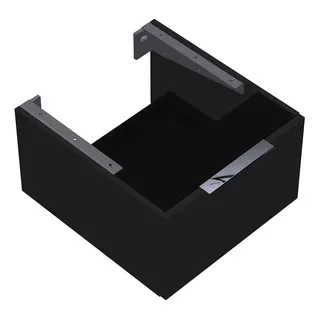 sanibel-Unterschrank 2.0 FLEX WVXX050 zu Konsole 500x300x540mm Grau Glänzend
