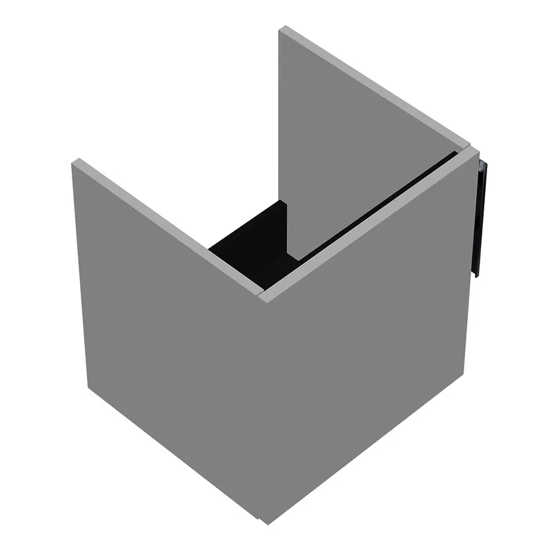 sanibel-Waschtisch-Unterbau 2.0 FLEX WVNR044L 440mm breit Tür links Weiß Matt