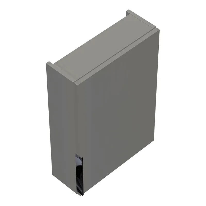 sanibel-Hängeschrank 2.0 FLEX HF4547R rechts 450x640x170mm Weiß Glänzend