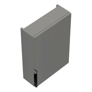 sanibel-Hängeschrank 2.0 FLEX HF4547R rechts 450x640x170mm Weiß Glänzend