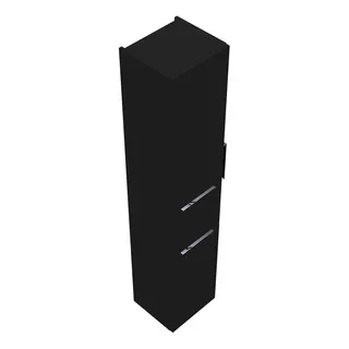 sanibel-Hochschrank 2.0 FLEX HSKV035L links 350x1760mm Grau Glänzend