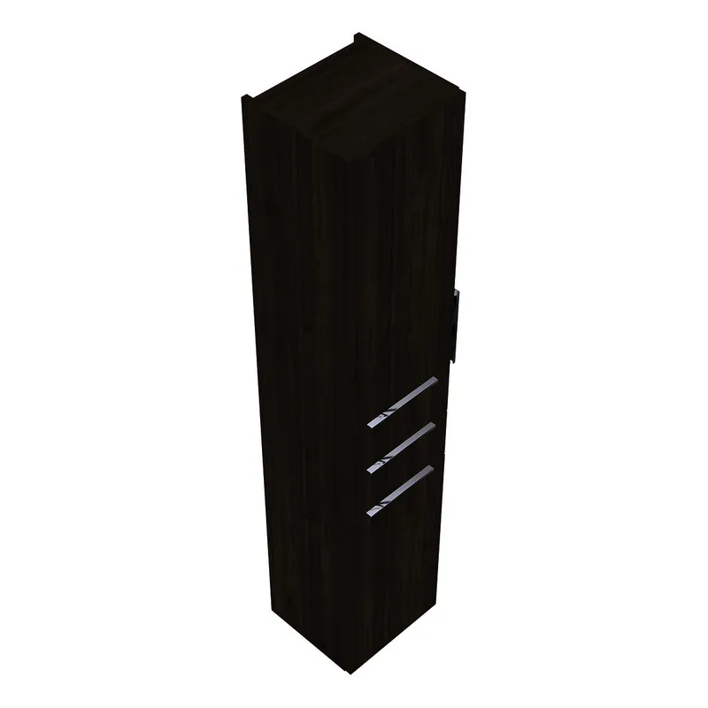 sanibel-Hochschrank 2.0 FLEX HS3549L links 350x1760mm Marone Trüffel