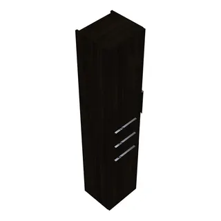 sanibel-Hochschrank 2.0 FLEX HS3549L links 350x1760mm Marone Trüffel