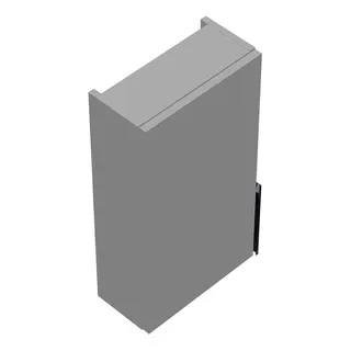 sanibel-Hängeschrank 2.0 FLEX HF3547L links 350x640x170mm Weiß Matt