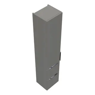 sanibel-Hochschrank 2.0 FLEX HSBC035L links 350x1760mm Weiß Glänzend
