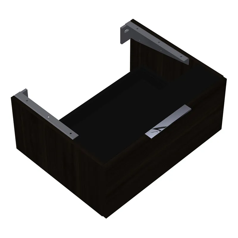 sanibel-Unterschrank 2.0 FLEX WVXX070 zu Konsole 700x300x540mm Marone Trüffel