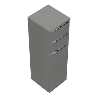 sanibel-Mittelschrank 2.0 FLEX UHIK030 300x980mm Weiß Glänzend