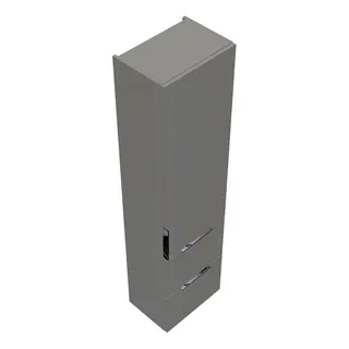 sanibel-Hochschrank 2.0 FLEX HSBC045R rechts 450x1760mm Weiß Glänzend