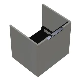 sanibel-Waschtisch-Unterbau 2.0 FLEX WVNS049 490mm breit 1 Auszug Weiß Glänzend