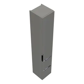sanibel-Hochschrank 2.0 FLEX HSBC030R rechts 300x1760mm Weiß Glänzend